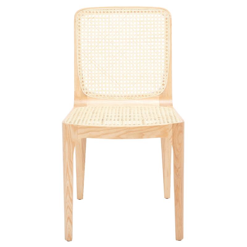 SAFAVIEH Couture Sylvane Rattan Dining Chair (Set of 2) - 20 In W x 23 In D x 35 In H - 20Wx23Dx35H