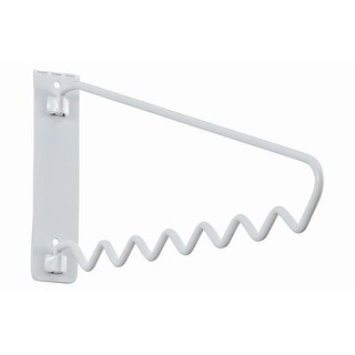 ClosetMaid White Wire Wall or Door Mount Valet Hanger