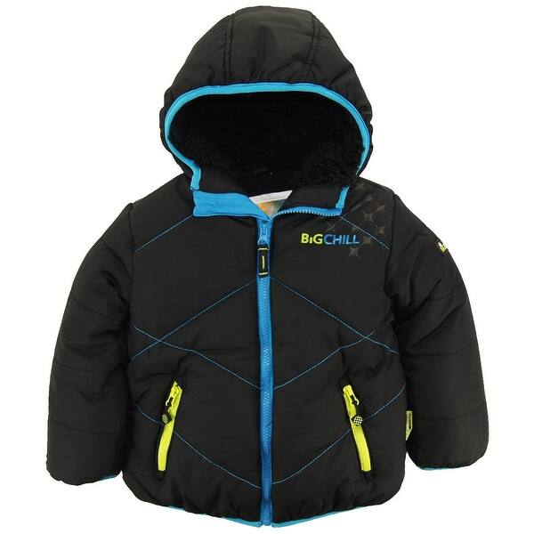Shop Big Chill Little Boys Quilted Coat Stitch Winter Puffer