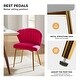 preview thumbnail 68 of 88, Barbara Contemporary Upholstered Side Chair with Small Base Set of 2 by HULALA HOME