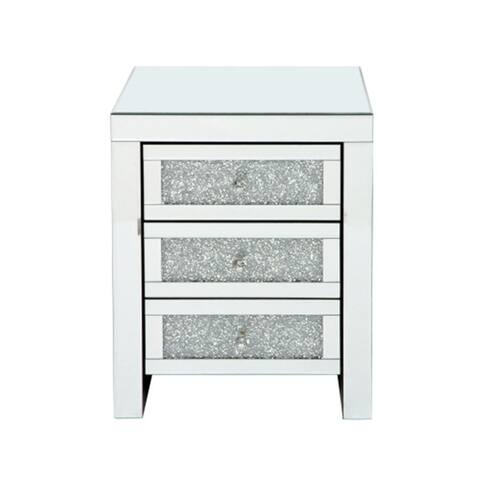 Silver bedside table mdf pumping cabinet table sofa side table