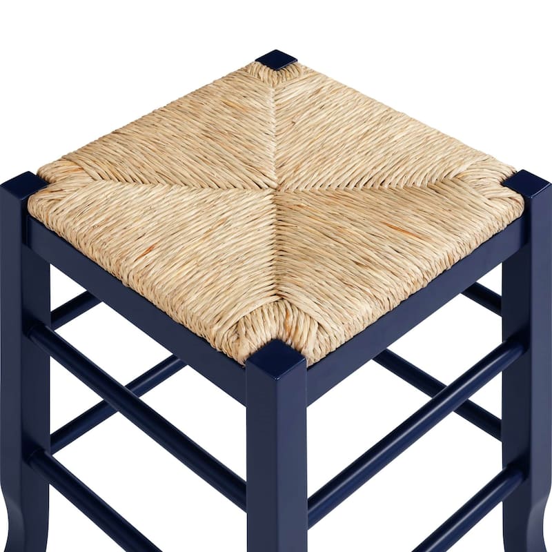 SQ Rush Backless Wood 24-inch Counter Stool