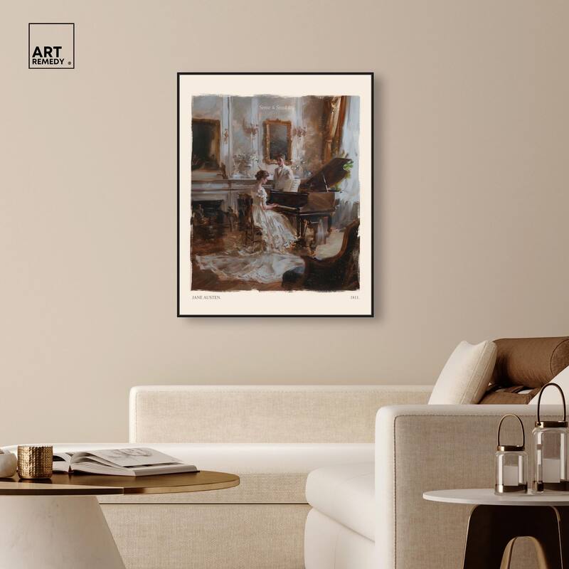 Sense and Sensibility Scene Canvas by Art Remedy