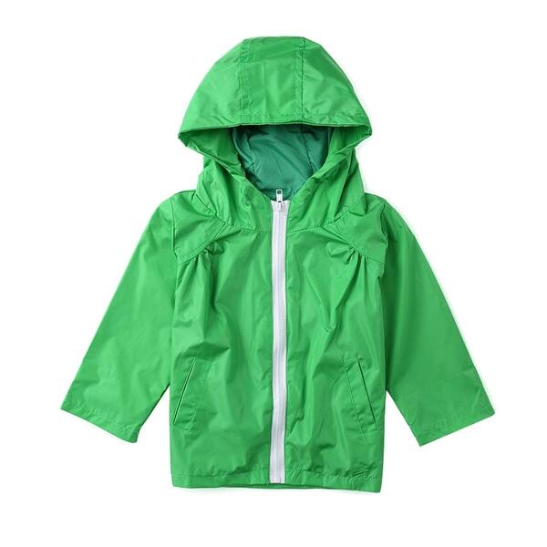 Shop Kids Children Waterproof Lightweight Jacket Outwear Hooded