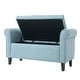 preview thumbnail 10 of 49, Christopher Knight Home - Keiko Contemporary Rolled Arm Fabric Storage Ottoman Bench