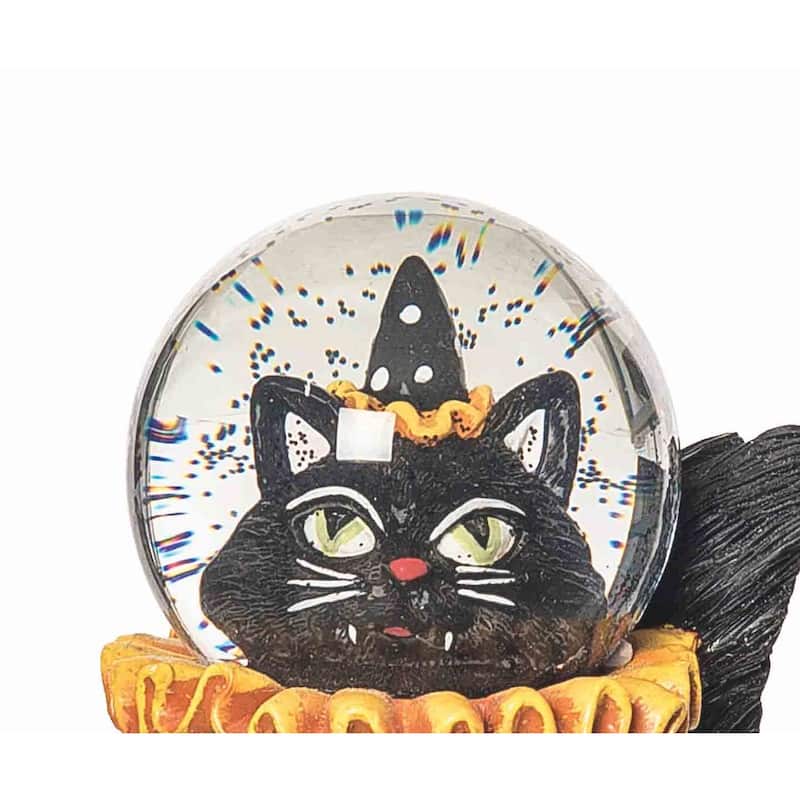 Black Cat Decorative Small Petite Halloween Figurine