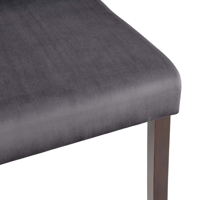 Copper Grove Piskent Velvet-upholstered Armless Dining Chairs (Set of 2)