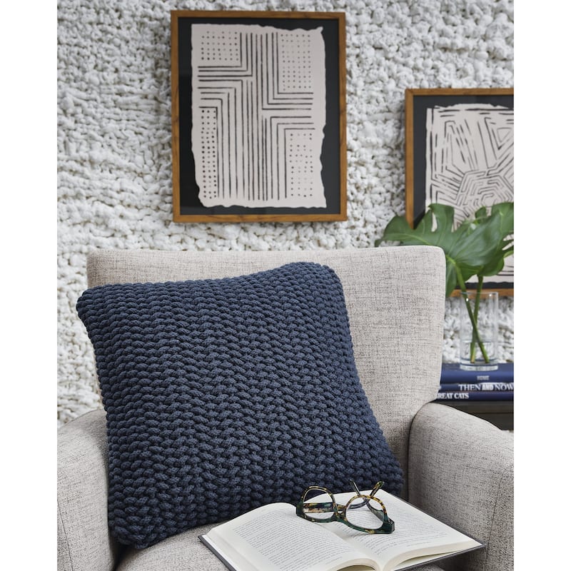Signature Design by Ashley Renemore Blue Pillow (Set of 4)
