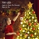 preview thumbnail 3 of 9, Costway 7.5ft Pre-lit PVC Christmas Fir Tree 8 Flash Mode - 7.5 FT