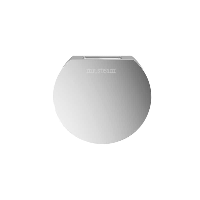 Mr Steam 104515 Designer Square 3 in. Steamhead with Aroma Therapy - Polished Chrome