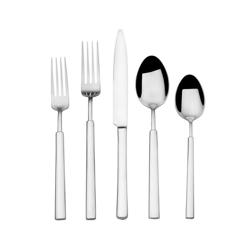 Towle Living Forged Lucerne 20 Piece Stainless Steel Flatware Set
