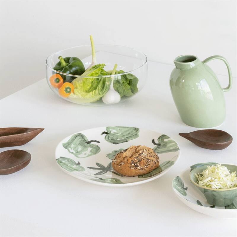 Salad Bowl Recycled Glass - Transparant