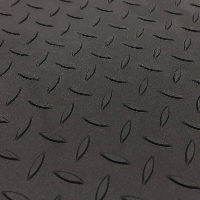 Mohawk Home Black Boot Tray Multi Purpose Utility Mat