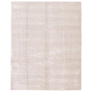 Pearl Color Rug ECARPETGALLERY Hand Loomed Pearl Grey Wool Rug - 8'1 x 10'2 - Bed Bath ...
