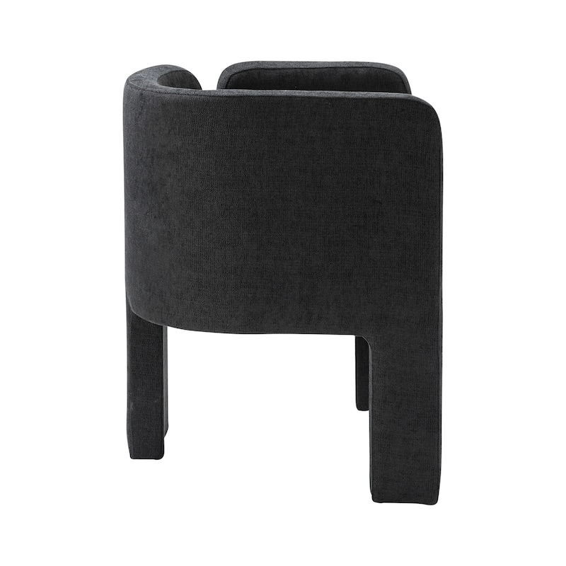 Eugen Modern Low Back Dining Chair with Three-legged Design By HULALA HOME