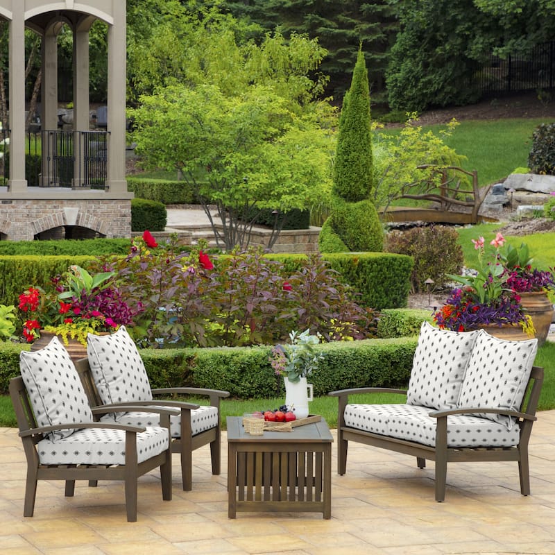 ARDEN Outdoor 24 x 24 in. Deep Seat Set