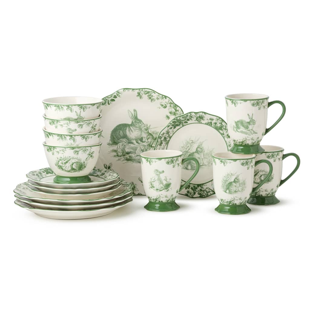 Certified International Le Jardin 16pc Dinnerware Set