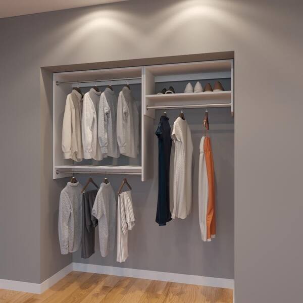 Shop Modular Closets 6 Ft Closet Organizer System 72 Inch