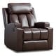 preview thumbnail 10 of 31, Manual Recliner Massage and Heating Chair Sofa with 2 Cup Holders Breathable Fabric