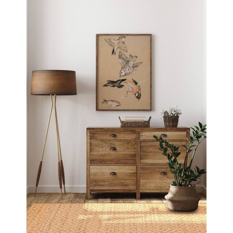 ECARPETGALLERY Flat-Weave Palas Denizli Coral Kilim - 5'3 x 7'4