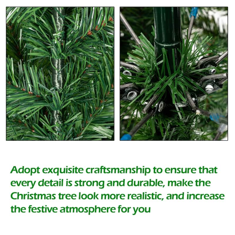 Artificial Christmas Tree 7 Foot Flocked Snow Trees