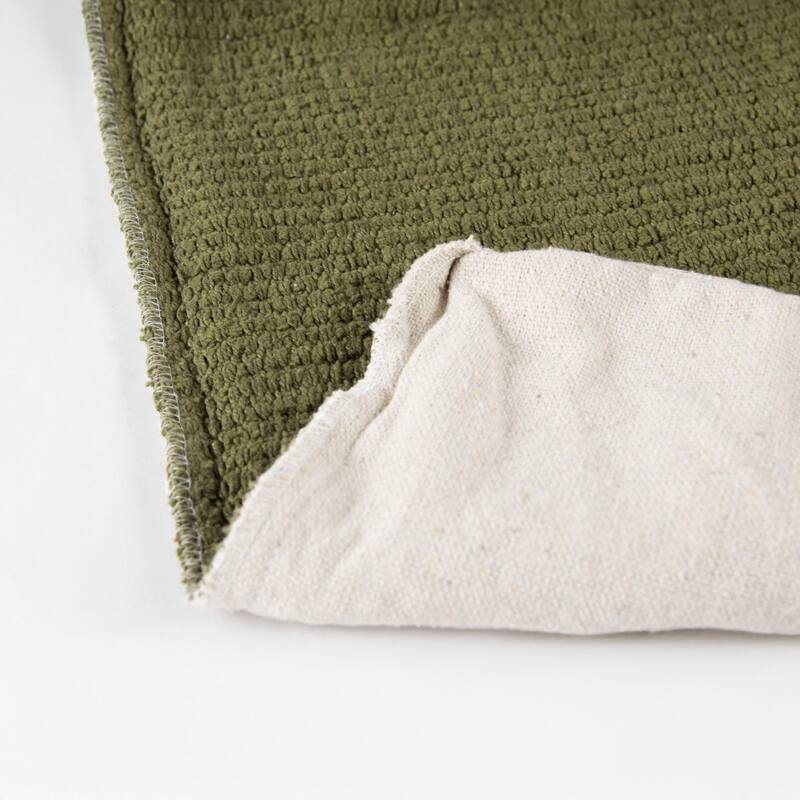Rizzy Home Striped Macramé Throw Pillow