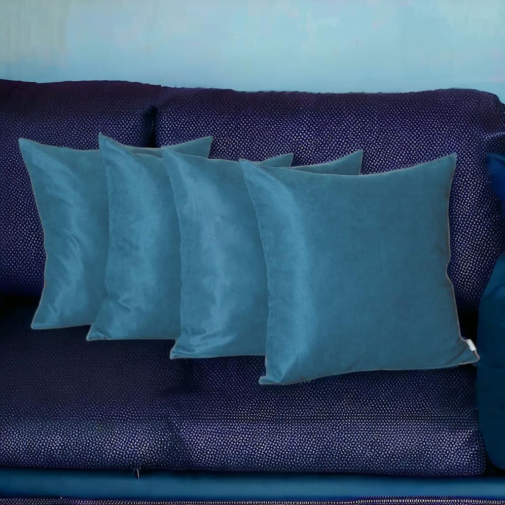 Set Of Four 26" X 26" Tahitian Tide Polyester Zippered Pillow Cover