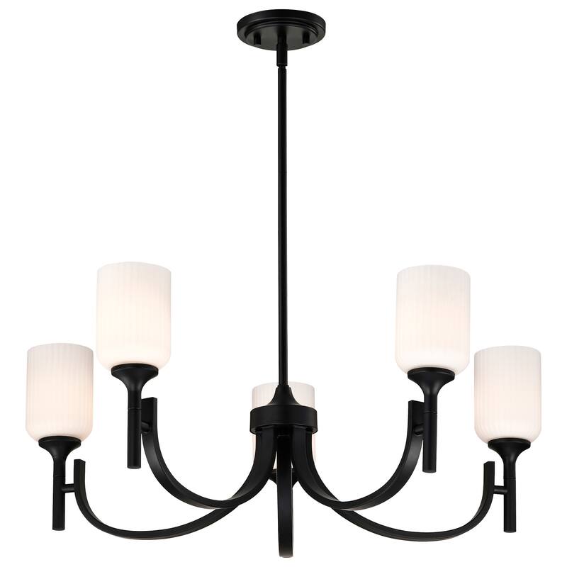 Nuvo Lighting 60/8650 Solara 5 Light 30" Wide Chandelier
