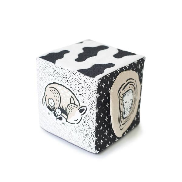 slide 2 of 5, Wee Gallery Soft Block - Baby Animals