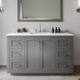 Option Dark Gray / Giotto Quartz Top / Brushed Nickel