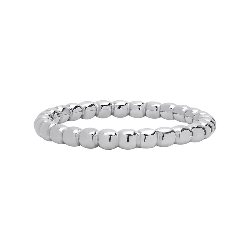 Victoria Townsend .925 Sterling Silver Bead Ring. - 5