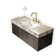 preview thumbnail 79 of 98, Floating Bathroom Vanity with 3 Pre-drilled Faucet Holes