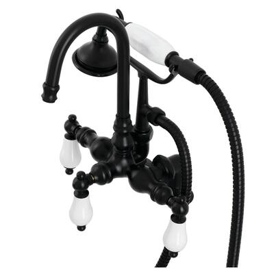 Vintage Clawfoot Tub Faucet with Hand Shower