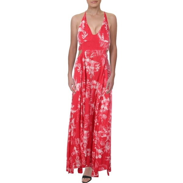 lille maxi dress blue