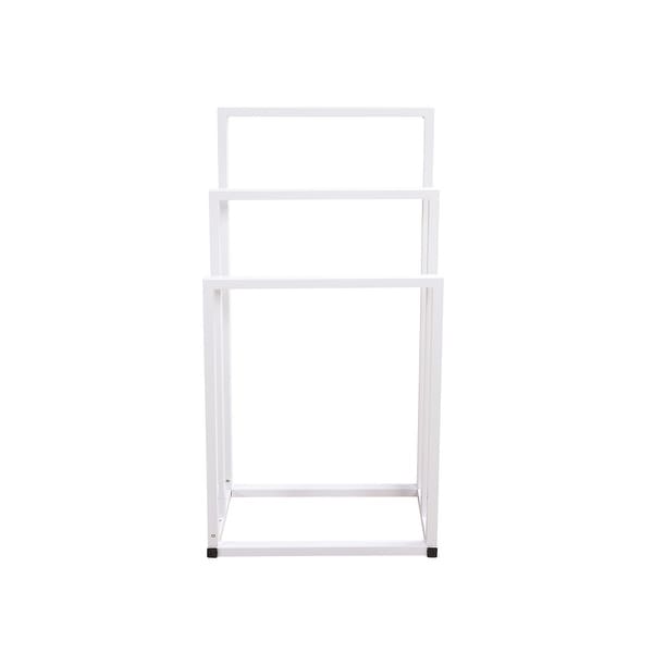 Freestanding towel rail with shelf sales