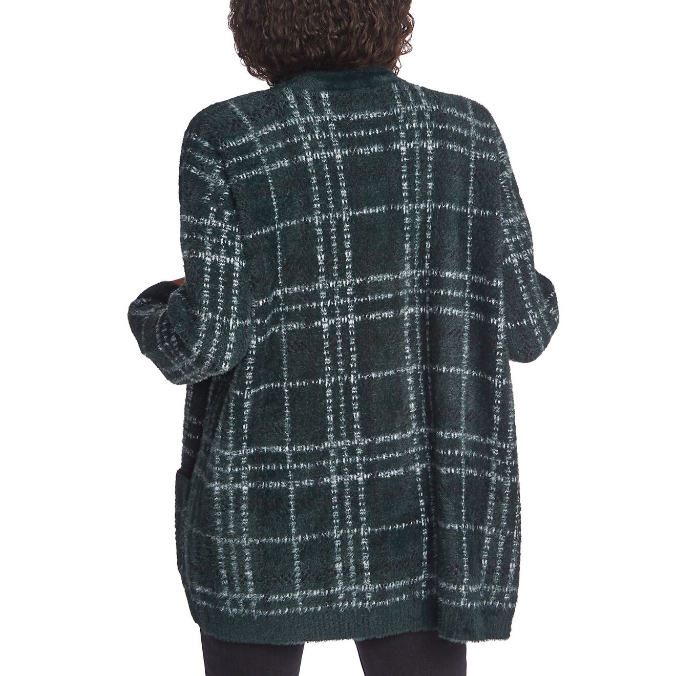 women's plaid cardigans