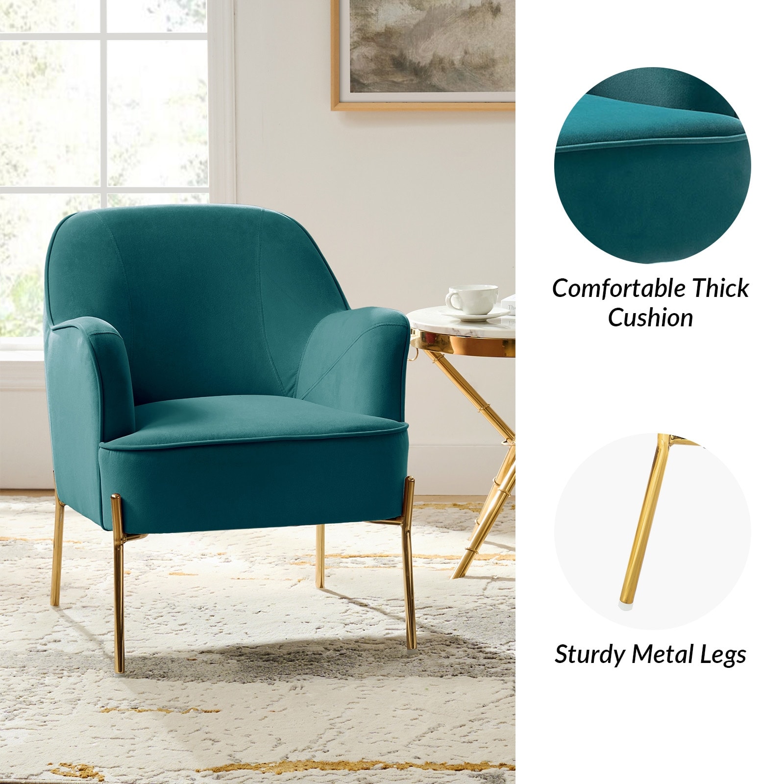 Nora accent deals chair