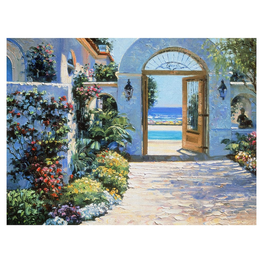 Hotel California by Howard Behrens Canvas Art Print