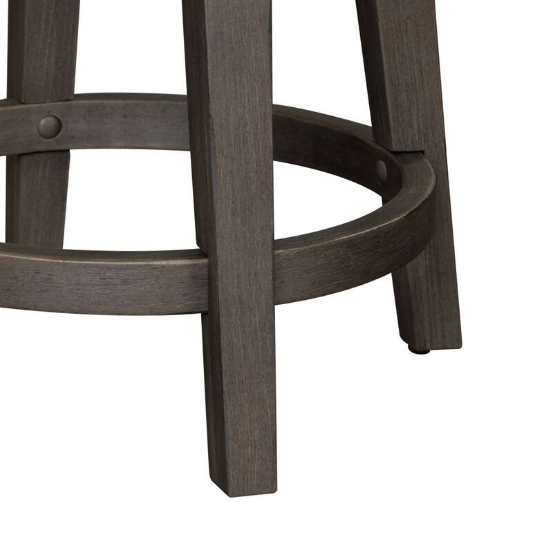 Modern Farmhouse Dusty Charcoal Distressed 4 Piece Set