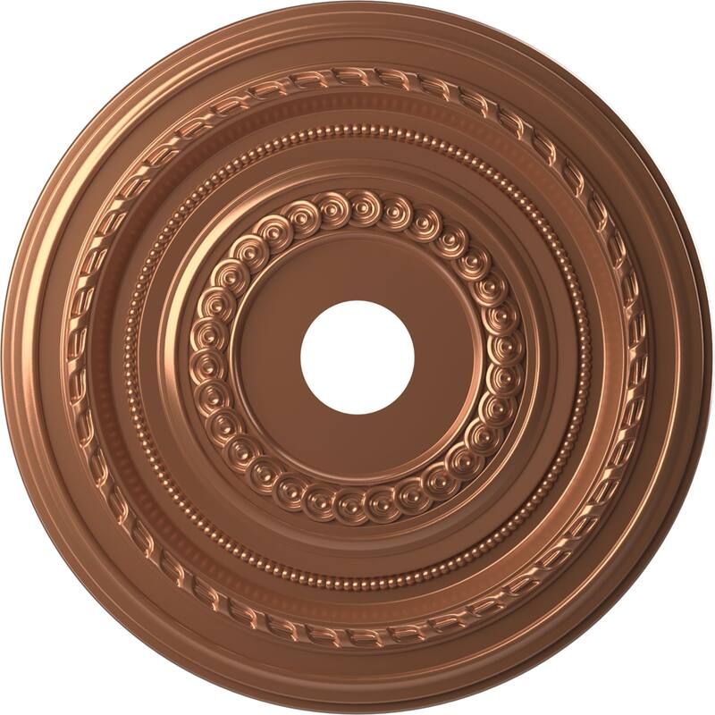 3 1/2" Inside Diameter - Cole Thermoformed PVC Ceiling Medallion