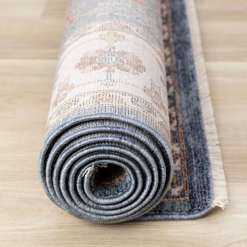 Alpine Rug Co. Olivia Modern Traditional Border Rug