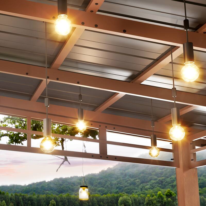 12x14 ft Outdoor Pavilion Wooden Gazebo with Hardtop Metal Roof Shelter for Patio, Backyard, Garden