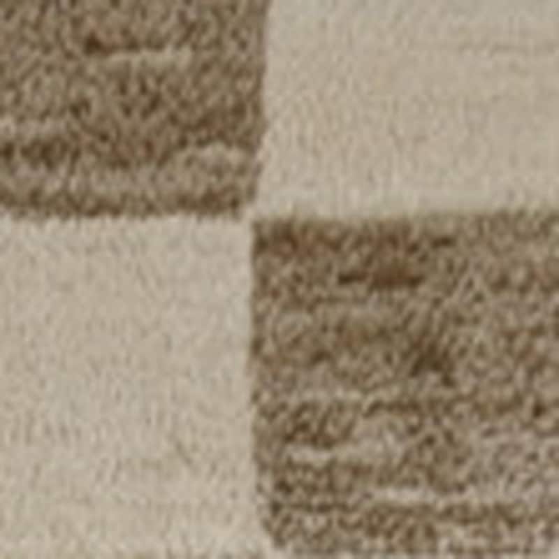 HomeRoots Checkered Modern Rectangle Area Rug - 8' X 11'