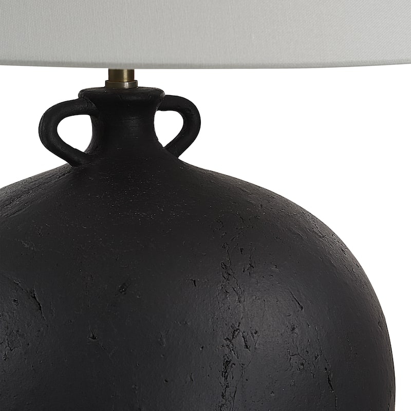 Renwil Alicia 24.5" Height Table Lamps, Antique Black