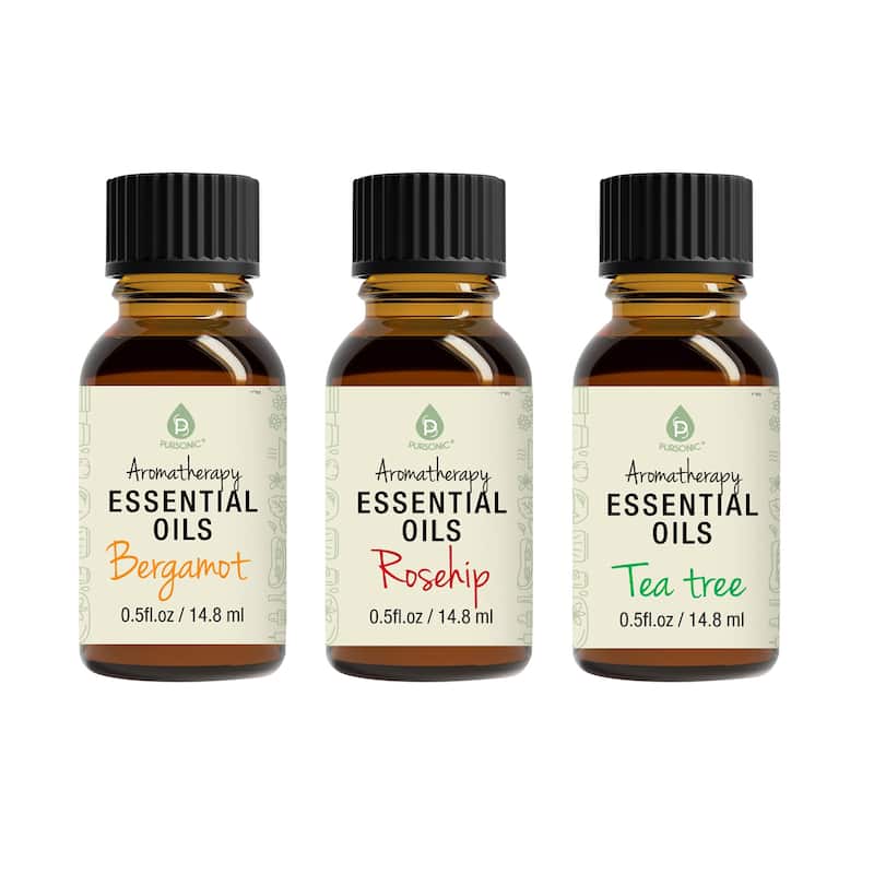 Pursonic Aromatherapy Essential Oils - N/A - White