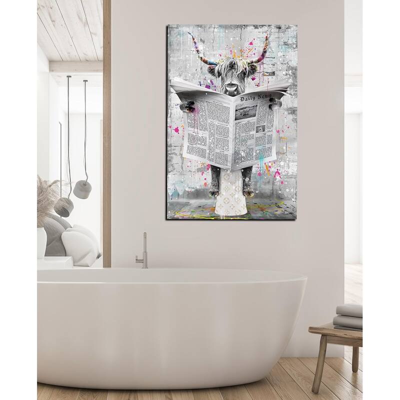 Funny Animal Canvas Wall-Decor