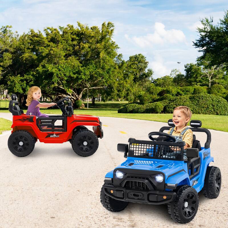 Gymax Kids Ride on Car Truck 12V Battery Powered Electric Vehicle w/