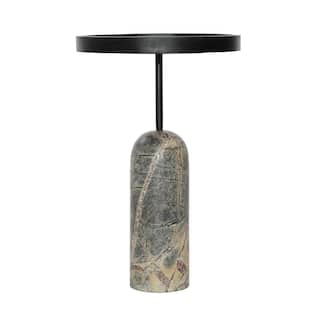 Sebastian Wood End Table, Green