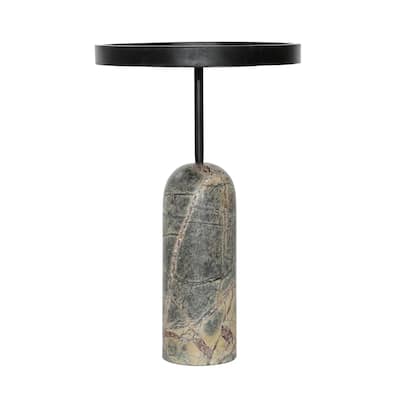 Sebastian Wood End Table, Green