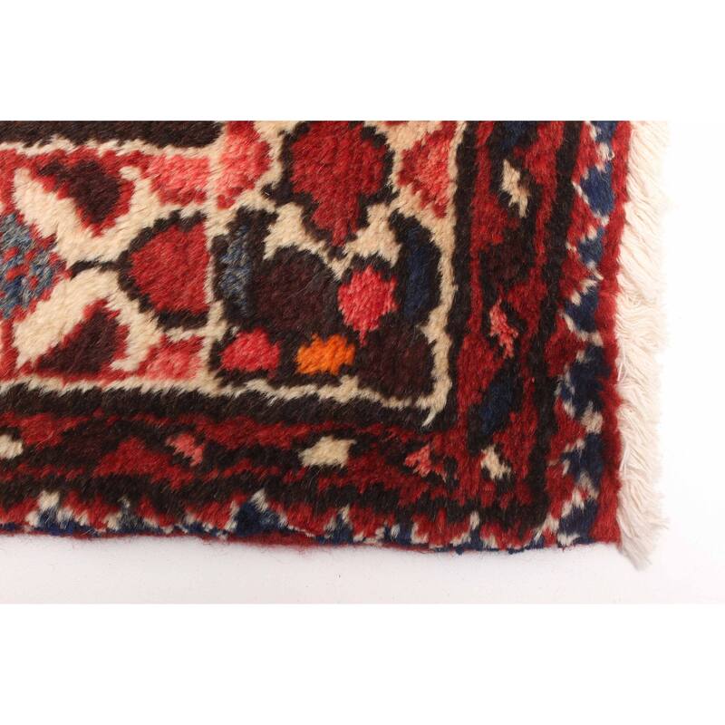 ECARPETGALLERY Hand-knotted Andelz Red Wool Rug - 2'10 x 10'0